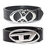 GXGM 2 Pezzi Cintura Borchiata Y2K, Punk In Pelle, Stile Rock, Comoda E Regolabile Per Uomo E Donna, Perfetta Per Look Goth (120Cm)