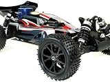 VRX Buggy Spirit N2 1/10 off Road con Motore a Scoppio Go.18 a 2 Marce Radio 2.4GHz 4WD RTR RH1007
