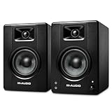 M-Audio BX4 - Casse attive Monitor da Studio per PC Amplificate 120 W 4,5" da Scrivania per gaming, produzione musicale, streaming e podcast (coppia)