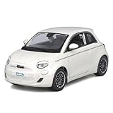 Bburago - Fiat 500 E - Modellino Realistico Auto in Scala 1:24, Replica Diecast con Portiere Apribili, Licenza Ufficiale Fiat, Età Consigliata 3+ Anni