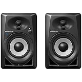 Pioneer DJ DM-40BT Monitor da studio Bluetooth, nero