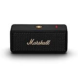 Marshall Emberton II Bluetooth Altoparlante Portatile, Senza fili Casse, Suono a 360 gradi, Impermeabilità IPX7, 20 ore riproduzione Nero