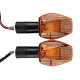 ZWBHNB Indicatore Luminoso Luce Lampeggiante per Indicatori di Direzione per Moto, Lampeggiante, Anteriore E Posteriore, per H&Onda VTR1000 SP-1 SP-2 VTR 250 2009-2017 indicatori direzione(Ambra)