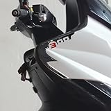 labelbike - 2 ADESIVI in GEL 3D PROTEZIONE SPIGOLI compatibili con scooter kymco XCITING 300