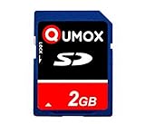 QUMOX 2GB 2048MB SD Scheda di memoria da per telefono cellulare con fotocamera mp3 mp4 trasmettitore FM