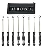 Hippotech 8 pezzi Kit di strumenti di regolazione del carburatore per carburatore a 2 cicli Set di strumenti di regolazione del carburatore Strumento di regolazione del carburatore