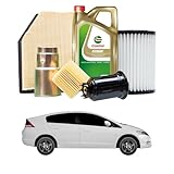 Tagliando compatibile con HONDA Insight 1.3 Hybrid 65 kw Benzina/Elettrico 2009-2024 - 4 Litri di olio + 3 Filtri