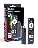 STRONG Leap-UNA Stick Streaming Android TV, Wi-Fi, Chromecast Integrato, TV Box Android 11, Assistente Google, HDR10+, Dolby Audio & Dolby Vision, Google Play, Netflix, YouTube