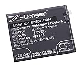 vhbw batteria compatibile con Meizu M5c, M710H, M710M smartphone cellulare (3000mAh, 3,8V, Li-Poly)