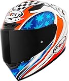 Suomy Track-1 Troy Bayliss Replica 2002 - Casco integrale (bianco/blu/rosso), L (59)