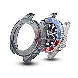 CRAFTER BLUE Custodia protettiva per orologio in gomma compatibile con Rolex 40 mm Submariner, GMT Master I e II, Explorer II e Yacht Master, protezione per orologi, Gomma, Senza pietre preziose