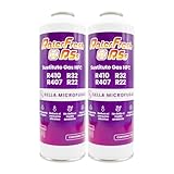 Ralerfresh RS - R410, R32, R407, R22, R22, ricarica di gas refrigerante organico per aria condizionata Split Ecologico efficiente ricarica rapida (2 bottiglie RSs)