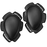 HOTLANTIS Universale Saponette Moto per Protezione Del Ginocchio Outdoor Equitazione Moto Racing (Nero)