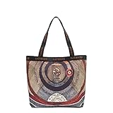 Gattinoni Borsa A Spalla Shopping Pieghevole Classic Planetarium Planetarium Easychic BIGYE6583WIA Nero
