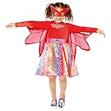 amscan (PKT 9908863 - Costume da gufo arcobaleno per bambine (3-4 anni)