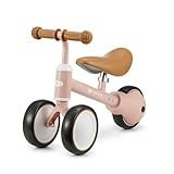 Kinderkraft CUTIE Bici senza Pedali, Bicicletta in Metallo, Sella Regolabile, Leggero Triciclo, da 1 Anno, Rosa