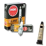 4 candele V-Line adatte per Citroen Saxo 1.0/1.1/1.4 VTS / 1.6 + grasso di rame