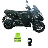 COMPATIBILE CON PIAGGIO MP3 HPE YOURBAN 300 per anno 2022 COPRIGAMBE R207-X TERMOSCUDO TUCANO URBANO COPERTA TERMICA IMPERMEABILE INTERNO IN ECO PELLICCIA SPECIFICO PER SCOOTER