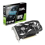 ASUS DUAL NVIDIA GeForce RTX 3050 OC Edition Scheda Video 6 GB GDDR6, Multiprocessore Streaming NVIDIA Ampere, Resistenza alla Polvere IP5X, Auto-Extreme, GPU Tweak III, Nero, DUAL-RTX3050-O6G