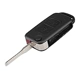topbest Cover Chiave Guscio Compatibile con Mercedes Classe A B C E CL W168 W169 W202 W208 W210 Telecomando 2 Tasti scocca