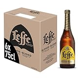 Leffe Blonde, Birra Bottiglia - Pacco da 6x75cl