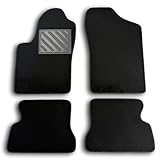 Tappetini per Fiat Seicento dal 1998- su Misura, Antiscivolo, battitacco in gomma rinforzato