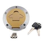 Three T Serbatoio del carburante a gas con chiavi compatibile con Ducati 748 848 996 998 999 1098, Monster 620 750 S2R, Hypermotard 796 1100, ST3 ST4 ST4S, Monster 900 1200