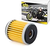 Area1 Filtro Olio 38 x 46 mm HF140 "1 Pezzo" Compatibile con MT-125. YZF-R125, WR250, XT250, YZ250, WR450, YZ450 / SMS SMR TE 125, Fantic Caballero, Gas Gas EC250 300 450