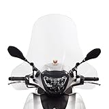 E-BIKERS.IT ISOTTA KIT PARABREZZA COMPLETO DI ATTACCHI PIAGGIO BEVERLY 300 400 HPE 2021 2022