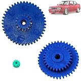 Twowinds - Pignone Contachilometri VDO Compatibile con BMW E30 318i (1982-1993) - Ingranaggio Telaio della Strumentazione - Tachimetro (set di 3 pezzi)