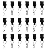 24 PCS Clip Carrozzeria, Di Ricambio Con Linguette Di Apertura Rc Car Clips Rc Corpo Shell Pin Bent Springy R Pins 1/10 1/12 1/16 Clip per Carrozzeria，accessori per Auto Telecomandati