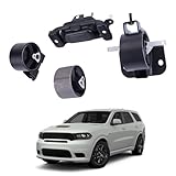 LICHENGTAI 4 supporti per motore compatibili con Chrysler Grand Voyager RT 2.8 CRD 2008-2015, set di supporto motore 4880387AA, 4880603AA, 4880496AB, 5110503AC