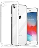 Captor Cover Trasparente per iPhone SE 2020 2022 5G / iPhone 7 / iPhone 8, Custodia TPU in Silicone Flessibile Morbida e Sottile, Alta Qualità con Bordo Rialzato per Schermo e Protezione Fotocamera