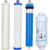 Culligan AquaCleer AC-30 - Cartuccia di ricambio compatibile con sistema di osmosi inversa, filtro e membrana, set da 4