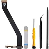 ZHUROUPU Cavo di Ricarica USB Flex Sostituzione per Samsung Galaxy Tab 3 10.1 2013 GT-P5200 5210, Sostituzione connettore Dock USB con Microfono per Galaxy Tab 3 10.1 P5200 5210