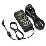 Jippofu Alimentatore 19V Caricabatterie per LG Monitor 19" 20" 22" 23" 24" 27" 29" 32" 34" Caricatore per Samsung 22" 32" LED LCD Widescreen HDTV Adattatore TV Charger