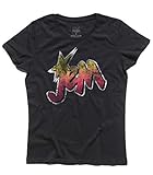 T-Shirt Donna Jem And The Holograms Logo Vintage - Rock And Roll Cartoon