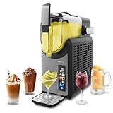 Cecotec Macchina per Granita - Sorbetto Elettrica 2,6L Twist&Ice 2600. 220W, Bevande in 15-60min, 1,9L per Ingredienti, Tattile, 6 Modalità, Raffreddamento Adattabile, Ergonomico, Beccuccio Antigoccia