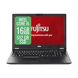 Fujitsu Lifebook U7410 Pc Portatile Notebook Intel Core i5-10310U, Ram 16 Gb, SSD 512 Gb, Display da 14", WiFi, BT, Windows 11 Pro + Libre Office (Ricondizionato)