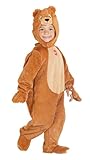 Ciao- Orsetto Orso Teddy Bear costume travestimento tuta tutina peluche originale Trudi (Taglia 2-3 anni)