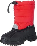 Playshoes Winter-bootie, Stivali da Neve Unisex - Bambini e ragazzi, Rosso, 24/25 EU