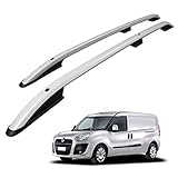CHROMEMASTER | Barre trasversali da Tetto | Compatibili con Fiat Doblo 2010- Short/SWB; Sono utilizzate per il montaggio di portapacchi, box da tetto o portabiciclette | Costruzione in alluminio