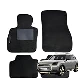 SERIE 4 TAPPETI - TAPPETINI IN MOQUETTE NERI PER MINI COUNTRYMAN U25 dal 2023 ->