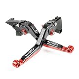 XSR 700 XSR 900 Set Leve Freno e Frizione Regolabile Pieghevoli Per XSR700 XSR900 ABS 2016-2020 Nero+Rosso