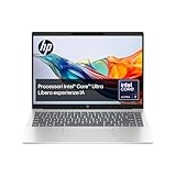 HP Pavilion Plus 14-ew1007sl, Notebook, Intel Core Ultra 7-155H, Intel Evo Edition, AI, RAM 32GB, SSD 1TB GB, 2.8K OLED, VRR 120Hz, Wi-Fi 6E, Webcam 5MP IR TNR Poly, Windows 11, Argento