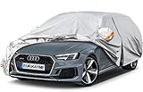 Telo Copriauto Station Wagon, Kayme Copertura per Auto Impermeabile,Compatibile con Audi A4 Avant/allroad/RS 4 (2001-2023),Anti UV Anti Vento Antipolvere a 6 Strati.(Consegna in 3-7 giorni)