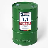 Wilai Barrique 62 L, Fusto, Tamburo barile Metallico, Verde (23027)