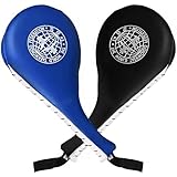 Zoojoy Taekwondo Kick Boxing, Set di 2 Cuscinetti per Battitura Taekwondo, Resistenti per Boxe, Arti Marziali, Karate, Kickboxing, per Bambini e Adulti