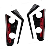 Adesivi 3D Protezioni Parafango Anteriore Compatibili con Moto Triumph Speed Triple 1050 fino al 2013