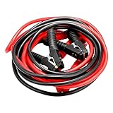 GEARMONSTER Cavo di avviamento, 2 x 6 m, 3000 Amp, per auto, camion, rame, 16 mm², con morsetti per cavi
